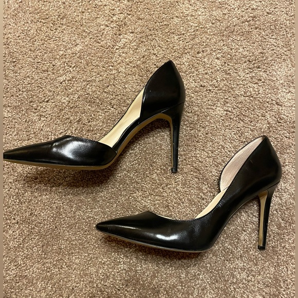8.5 INC Black Kenjay d'Orsay Pumps - Picture 2 of 3